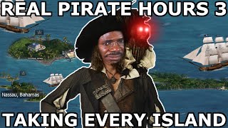 Real Pirate Hours 3  Can PIRATES Steal Every Island in Empire Total War [upl. by Egiarc512]