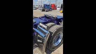 Cali Trucks Purple Peterbilt Truck  Purple Wave Auction [upl. by Eidolem458]