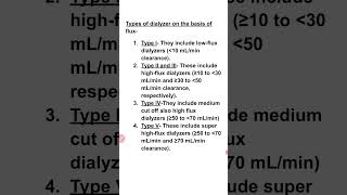 Types of Dialyzers [upl. by Ydarg]