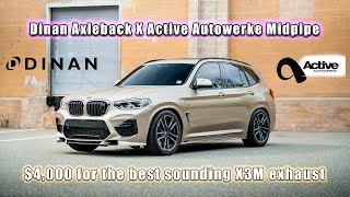 The 4000 Exhaust Review  The best sounding BMW X3M I seriously think so lol [upl. by Justis]