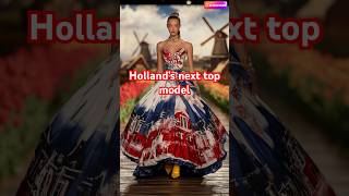 Inspired by Holland’s next top model👗ai shorts hntm model [upl. by Odnomra313]