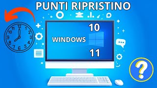 Come creare un punto di ripristino sul PC Windows 1110 2022 [upl. by Xerxes]