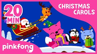 Jolly Old St Nicholas  Christmas Carols   Compilation  PINKFONG Songs for Children [upl. by Ainesej771]