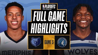 GRIZZLIES at TIMBERWOLVES  FULL GAME HIGHLIGHTS  April 21 2022 [upl. by Tchao]