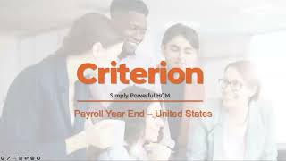 Criterion Learning Series — Payroll Year End  United States [upl. by Iggem]