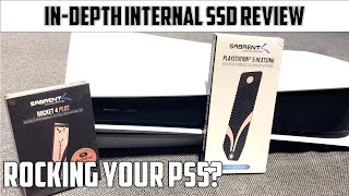 Sabrent Rocket 4 Plus PS5 2TB SSD Hardware Review with Heatsink [upl. by Ettenuahs]