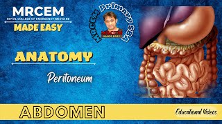 MRCEM Primary  Anatomy  Abdomen  Peritoneum [upl. by Lohse606]