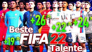 53 BESTE FIFA 22 KARRIEREMODUS TALENTE  🔥 Kranke Entwicklung für jede Position 📈 [upl. by Jacobo]