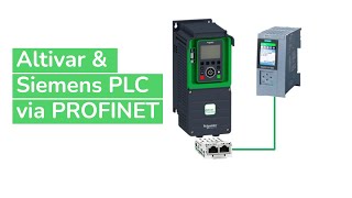 How to Set PROFINET Communication Between Altivar and Siemens PLCs  Schneider Electric Support [upl. by Carolan]