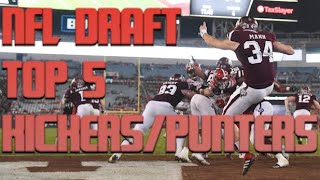 2020 NFL Draft Preview Top 5 Kickers And Punters [upl. by Radcliffe]