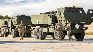 M142 HIMARS training [upl. by Einniw626]