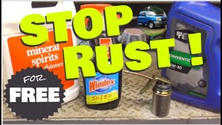 DIY Rust Proofing with Used Motor Oil [upl. by Hguh]