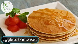 Light amp Fluffy Eggless Pancake  Easy Breakfast Recipe  The Terrace Kitchen [upl. by Kenward]