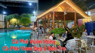 Phát hiện quán cà phê view đẹp mát mẻ mới khai trương ở Bến Tre [upl. by Jemena]