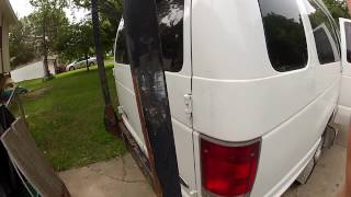 1998 Ford E350 15 passenger van converting to camper van [upl. by Keily]