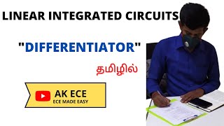 Differentiator using OpAmp in Tamil [upl. by Aisatana315]