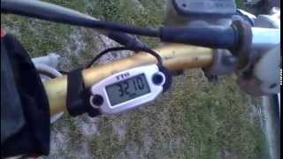 2002 CR250R with TrailTech TTO TachHour Meter [upl. by Bertle742]