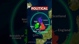 Why Do People Always Confuse This  🔥🇬🇧 shorts politics maps uk unitedkingdom facts funfacts [upl. by Allwein602]