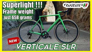 First look  Wilier verticale SLR  lightweight road bike built for racing uphill [upl. by Enirrok]