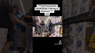 Walmart’s Fart Prank Fails The Worst Ever Pt2 funny short [upl. by Airotnes]