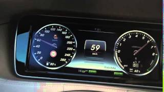 MercedesBenz S500eL Acceleration 0100 kmh [upl. by Vasta]