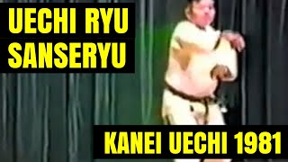 Uechi Ryu Sanseryu  Kanei Uechi Sensei 1981 [upl. by Elorac333]