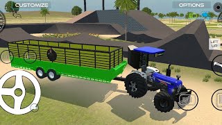 powertrac tractor and big trolley [upl. by Manoop]