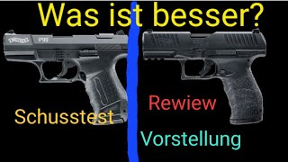 Walther P99 PAK VS Walther PPQ PAK Welche ist besser [upl. by Erdnua340]