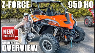 Does It Have Potential CFMOTO ZForce 950 HO EX  New SXS Build Walkaround  Project Overview [upl. by Elam198]