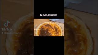 Flan pâtissier flanpatissier food recette gâteau easyrecipe patisserie youtubeshorts youtube [upl. by Trey]