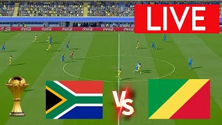 🔴 EN DIRECT  Afrique du Sud vs Congo  Qualifications pour la Coupe dAfrique des Nations 202425🏆 [upl. by Analrahc833]