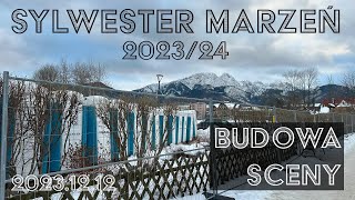 🔴Sylwester Marzeń TVP 20232024 Zakopane Budowa sceny  20231212 ASMR [upl. by Tallbott]