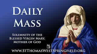 Daily Mass Monday January 1 2024 [upl. by Poucher423]