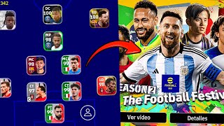 JUGANDO EL MUNDIAL en la NUEVA ACTUALIZACIÓN  🏆⚽  EFOOTBALL 2023 Mobile [upl. by Nixie]