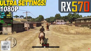 Red Dead Redemption 1 RX 570  1080p Ultra [upl. by Gilmer497]