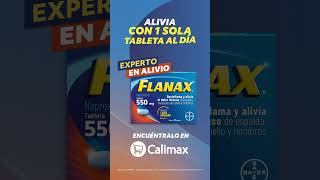 Desinflanax el dolor intenso con Flanax® 550 Ordénalo a domicilio en Calimax [upl. by Eva308]