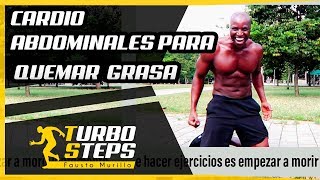 CARDIO ABDOMINALES PARA QUEMAR GRASA EN CASA [upl. by Ardelis]