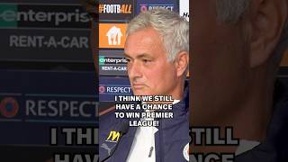 I can still win Premier League with UNITED if they PUNISH Man City 👮 Jose Mourinho [upl. by Kaye]