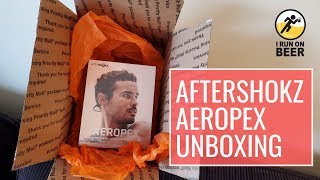 AfterShokz Aeropex Unboxing the New Bone Conduction Headphones [upl. by Reace122]