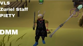 VESTA LONGSWORD  ZURIEL STAFF PKING  DMM Seasonal Day 6 OSRS [upl. by Oibaf]