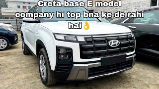 Creta base model 2024  Company top Bana degi hyundai creta [upl. by Naeerb166]