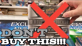 EPIC SPORTS CARD FAIL 201920 Upper Deck Buybacks Hockey Card Box Break [upl. by Sidra]