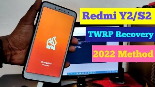 Redmi Y2S2 TWRPOrange Fox Recovery Install  2022 Method  Easy to install [upl. by Nefets]