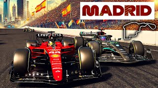 Playing the Official 2026 Madrid Circuit with this NEW F1 Mod [upl. by Nosyaj]