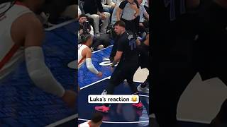 Luka chirping at Dillon Brooks after a missed layup 🍿 [upl. by Guimond]