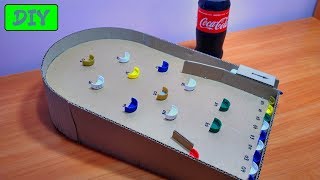 How To Make Amazing Board PINBALL Game from Cardboard at Home DIY [upl. by Innad624]