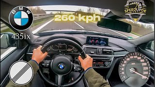 BMW 435i Coupe I 306 HP I TOPSPEED ON GERMAN AUTOBAHN NO LIMIT by SpeedUpDE [upl. by Nerin274]