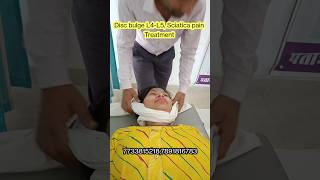 Disc bulge L4L5 Sciatica pain Treatment trending trend feed [upl. by Evadnee]