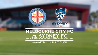 Melbourne City FC v Sydney FC Live [upl. by Mayberry]