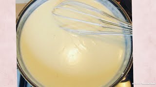 How To Make Besciamella Sauce  Easy HomeMade Besciamella White Sauce [upl. by Dnalloh212]